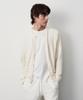 Jeilium Vamon Summer Boucle Round Neck Cardigan Ivory
