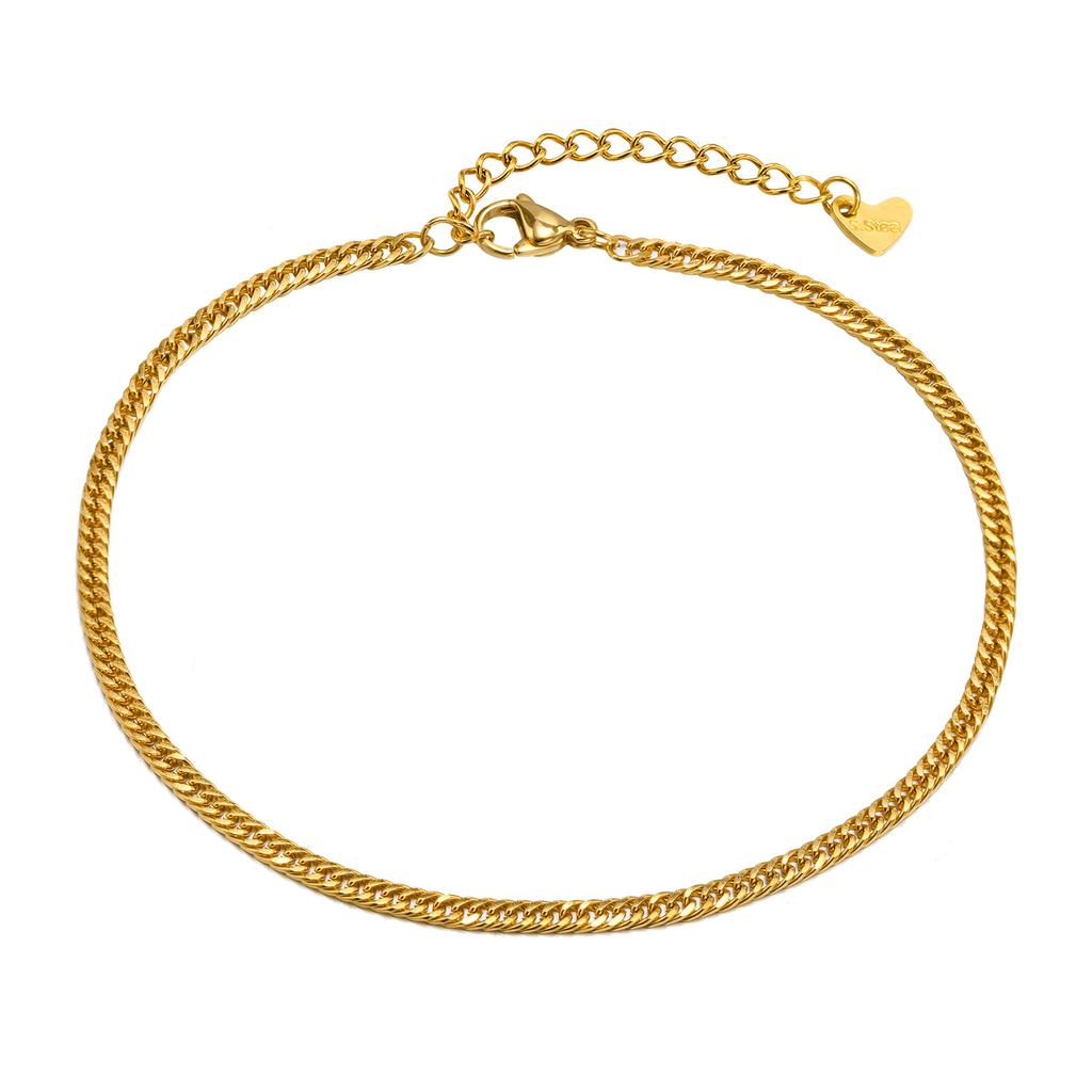 Adjustable Satellite Beaded Anklet Bracelets for Women ,Stainless Steel Summer Beach Foot Chain Stainless Steel Waterproof