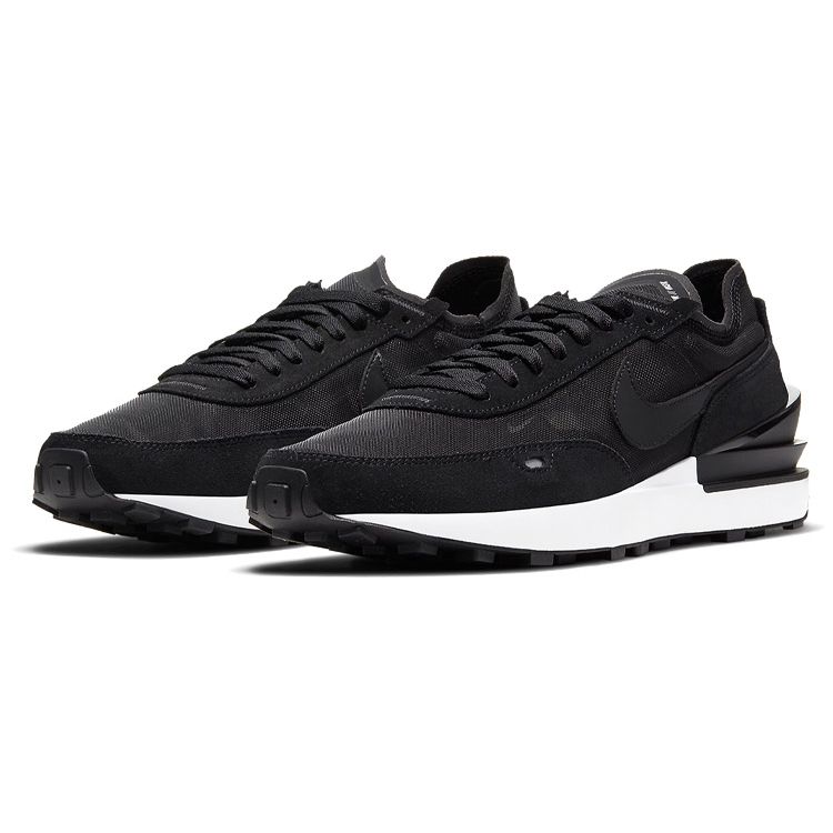 Nike Waffle One Μαύρα Ανδρικά Αθλητικά Παπούτσια Summit-White Λευκό Μαύρο DA7995-001