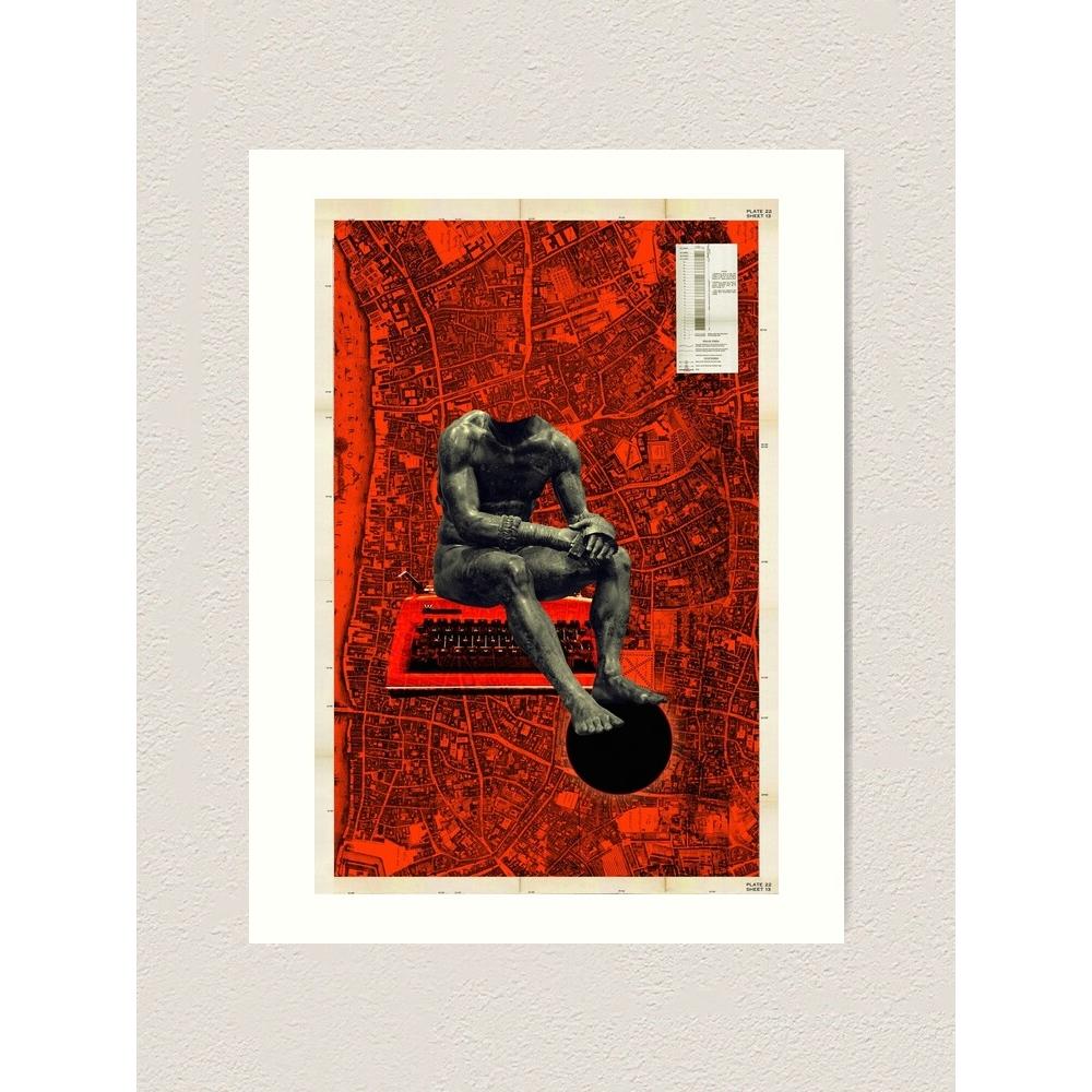 

Boxing canvas tapestry 75x100