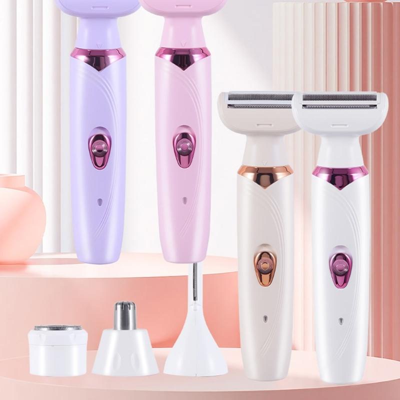 Rechargeable Body Hair Shaver Multifunctional Electric Hair Removal Device Arm Leg Face Shaving Tool For Smooth Shaving