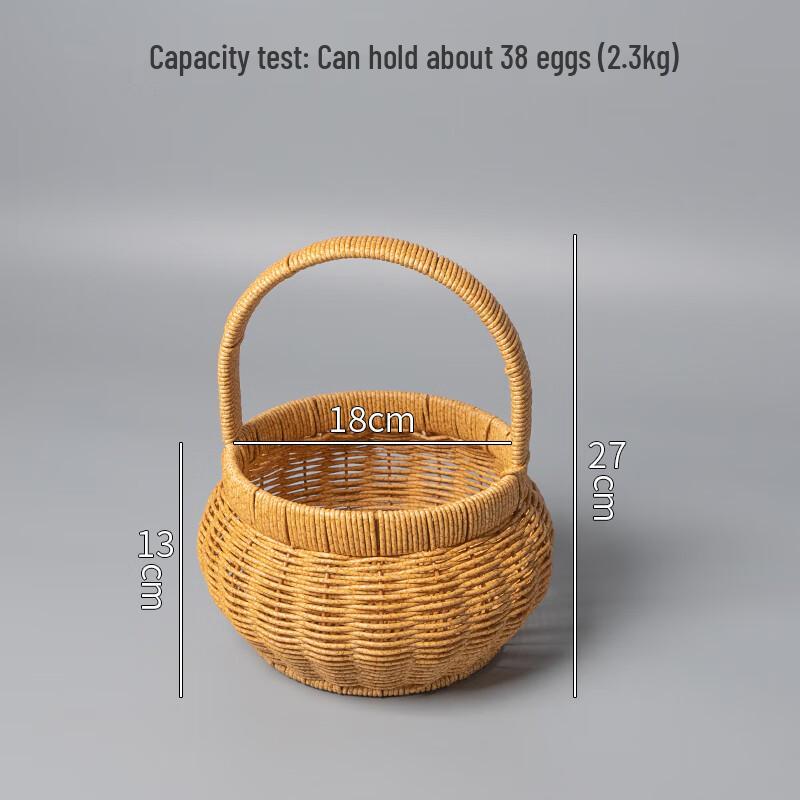Jing Yu Heng Handwoven Rattan Basket Set