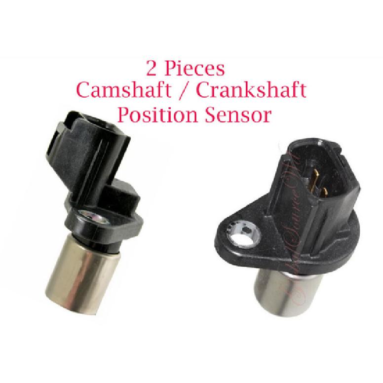 2 Pcs Camshaft & Crankshaft Position Sensor Connector Fit Lexus Toyota 1994-2010