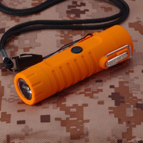 Outdoor Waterproof USB Charge Portable Lighter LED Flashlight Camping Torch Lamp