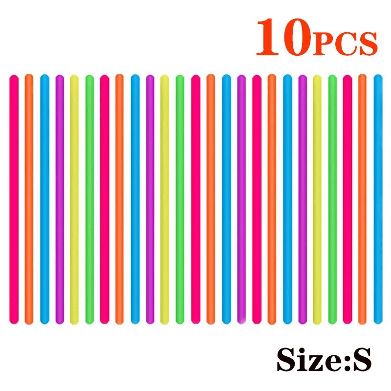 10/30pcs Party Favors Soft Rubber Noodle Elastic Rope Relief Stress Fidget Stretch String Toy Adults Kids Decompression toys