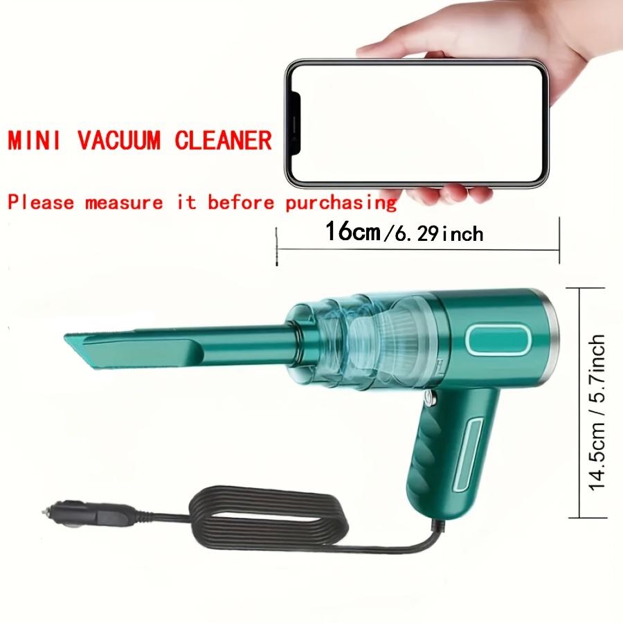 Portable 12V Car Vacuum Cleaner with Flat-billed Bird Nozzle