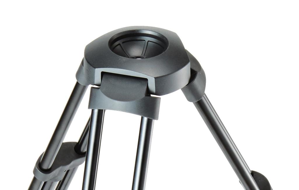 Of Good Design Head and Tripod System Professional Specification Entry Model Stepless Variable Friction Detachable Plate Slide Plate 75mm Diameter