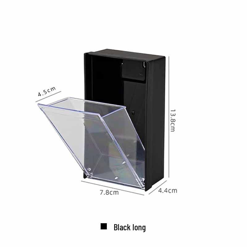 Magnetic Wall-Mounted Jewelry & Sanitary Storage Box, Dustproof & Punch-Free