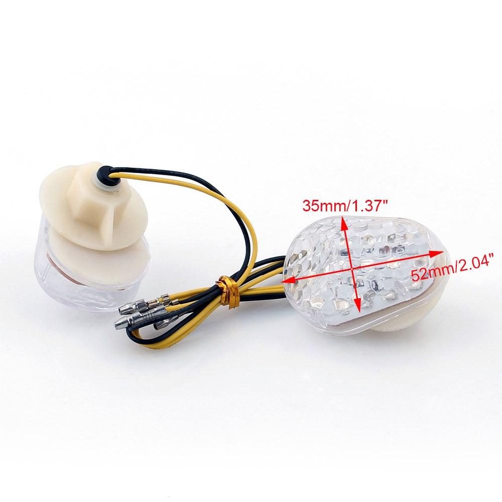 LED Turn Signals For Kawasaki ZX6R 98-2013 ZX10R 04-2013 ZX 7R 9R 12R ZZR600 S