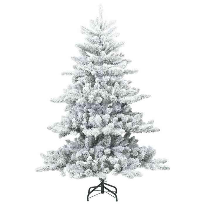 VidaXL Sapin de Noël artificiel à branches pliantes, duveteux de neige, Salon, Sapin de Noël moderne, Artificiel 42019327