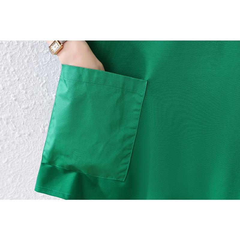 DIMANAF 2025 Summer Plus Size New Oversized T-Shirt Solid Casual Women Loose Basic Tops Tees Fashion Shirt