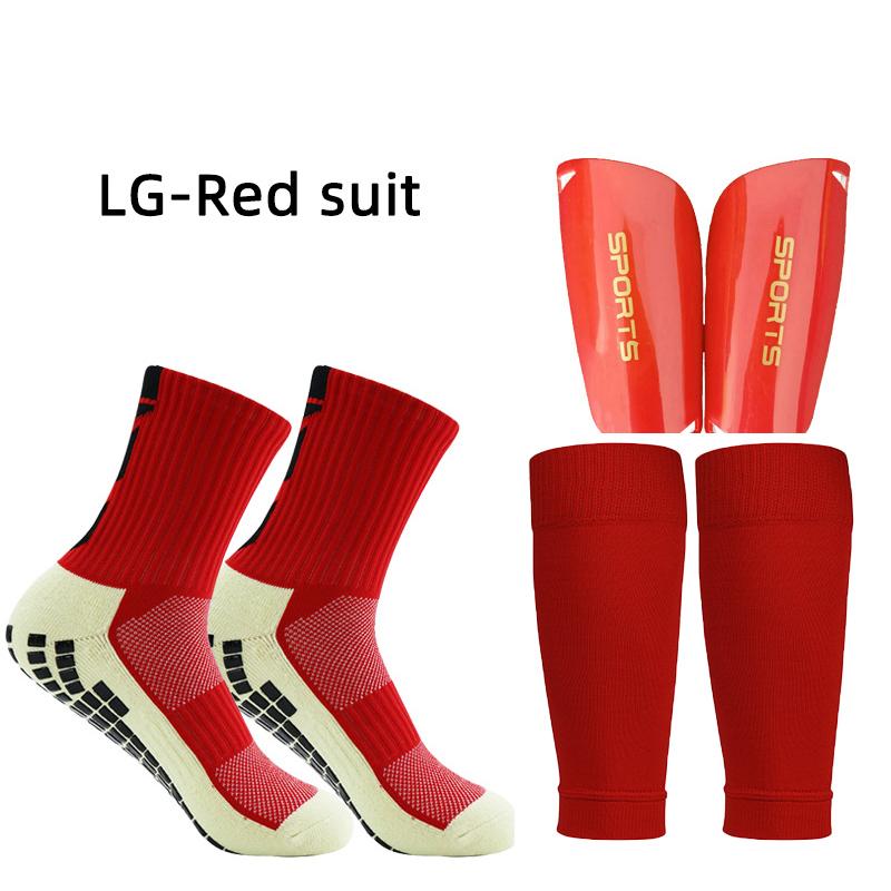 Elasticity Shin Guard Sleeves For Soccer Compression Adults Kids Anti Slip Sport Socks With Leg Shinguards Football Equipment 1