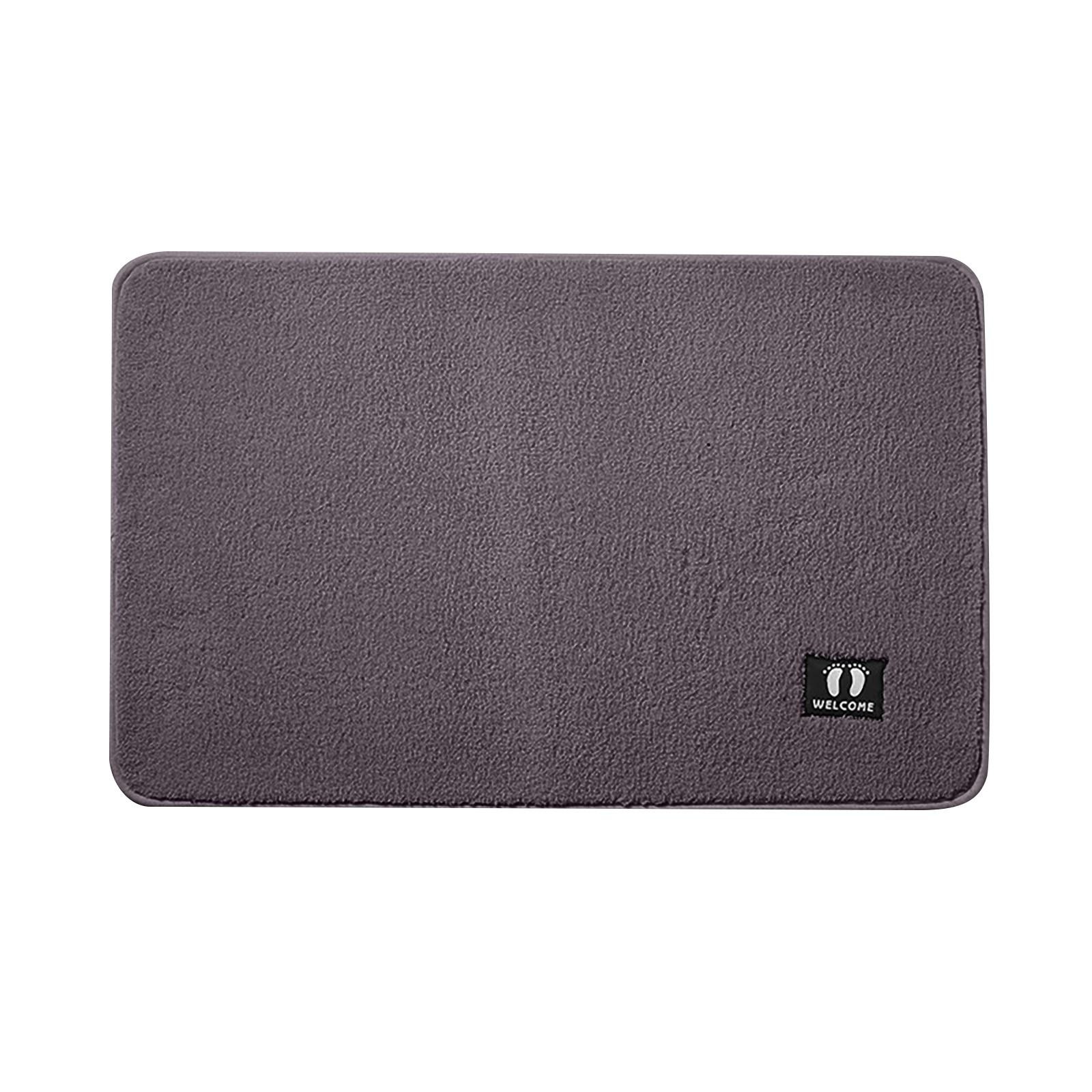 

Home Bathroom Non- Mat Bathroom Door Absorbent Floor Mat Bathroom Door Mat Super Soft Machine Washable Door Mat
