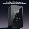 Rechargeable Air Compressor Vehicle Motorcycle Tire Inflator Pump Digital Display Pressure Gauge Detection with LED Lamp
