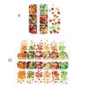 Sequins Fall Leaves Holographic Flakes Manicure Body Sequins Foil Ornaments