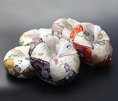 Kyoto Butsudan Hayashi Buddhist Altar Accessories Orin Futon (Aoi) No. 1 (approx. 8cm)  Red