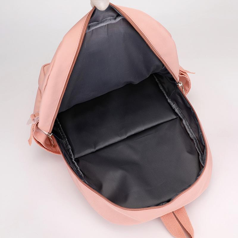 Women's Large Capacity Student Backpack: Versatile Japanese & Korean Style for Junior High and College.