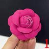 Car-styling Camellia High Flower Female Air Outlet Perfume Clip Auto Accessory Decoration