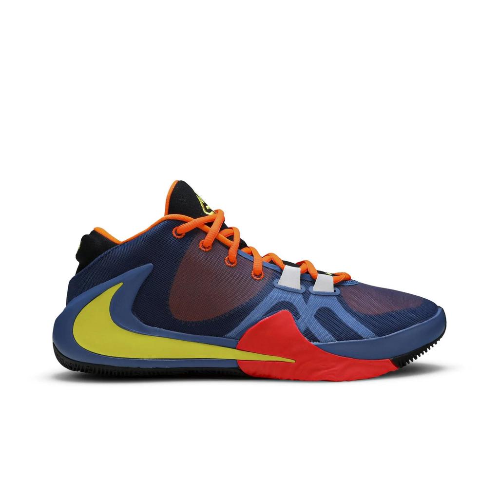 Nike Zoom Freak 1 'Roots' (Unisex) Total Orange / Dynamic Yellow / Black Basketball Shoes CT8476 800