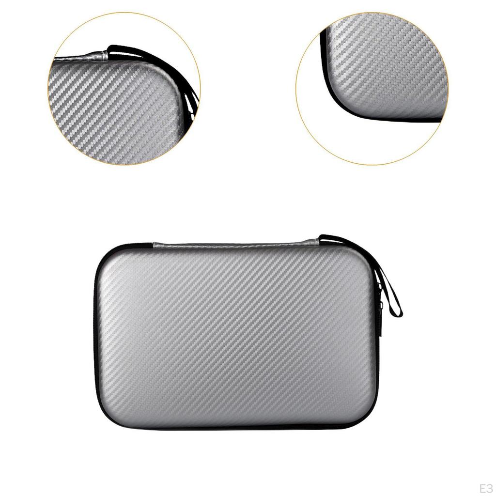 Hartschalen-Tischtennisschlägerhülle Schlägerschutzhülle Halter Reise Tragbar für 2 Schläger Tisch