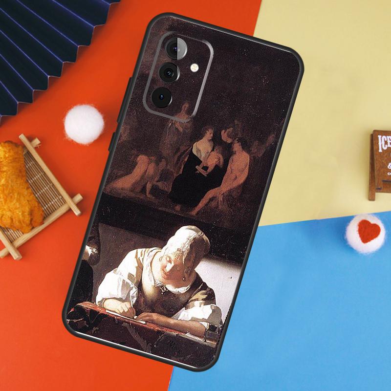 Johannes Vermeer Case For Samsung Galaxy A54 A34 A14 A55 A35 A33 A53 A13 A23 A17 A06 A16 A56 A36 A52 A32 A15