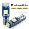 5PCS 12V T5 3030 Led Bulb Car Interior Lights Dashboard Auto Instrument Lamp
