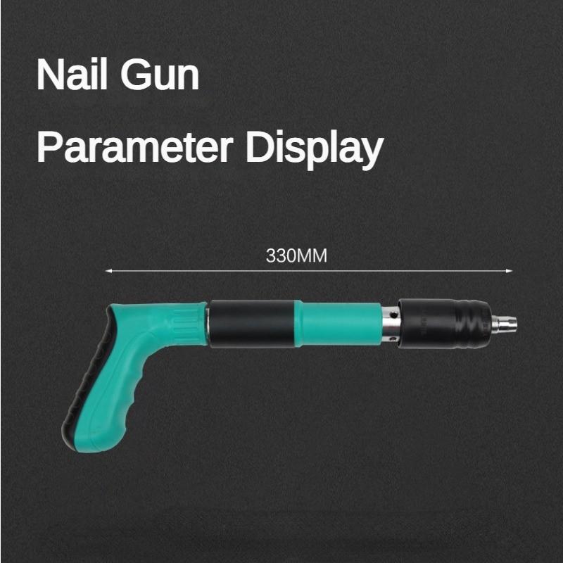 Cement Wall Pipe Wire Slot Nail Shooting And Fastening Device Household Woodworking Ceiling Artifact Portable Mini Nail Gun