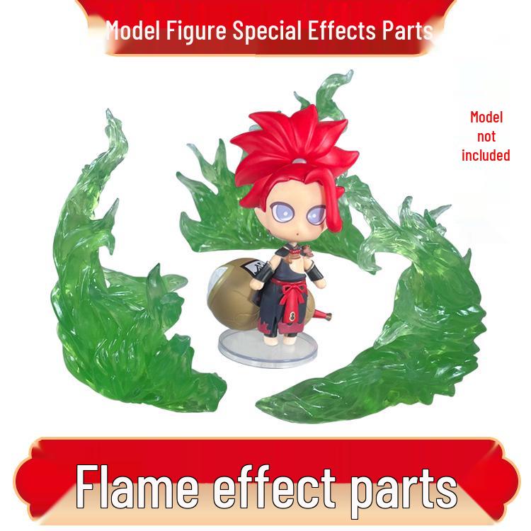 Flame Effect Parts for Gundam, Saint Seiya, Dragon Ball Figures, Doll Scenes & Ornaments