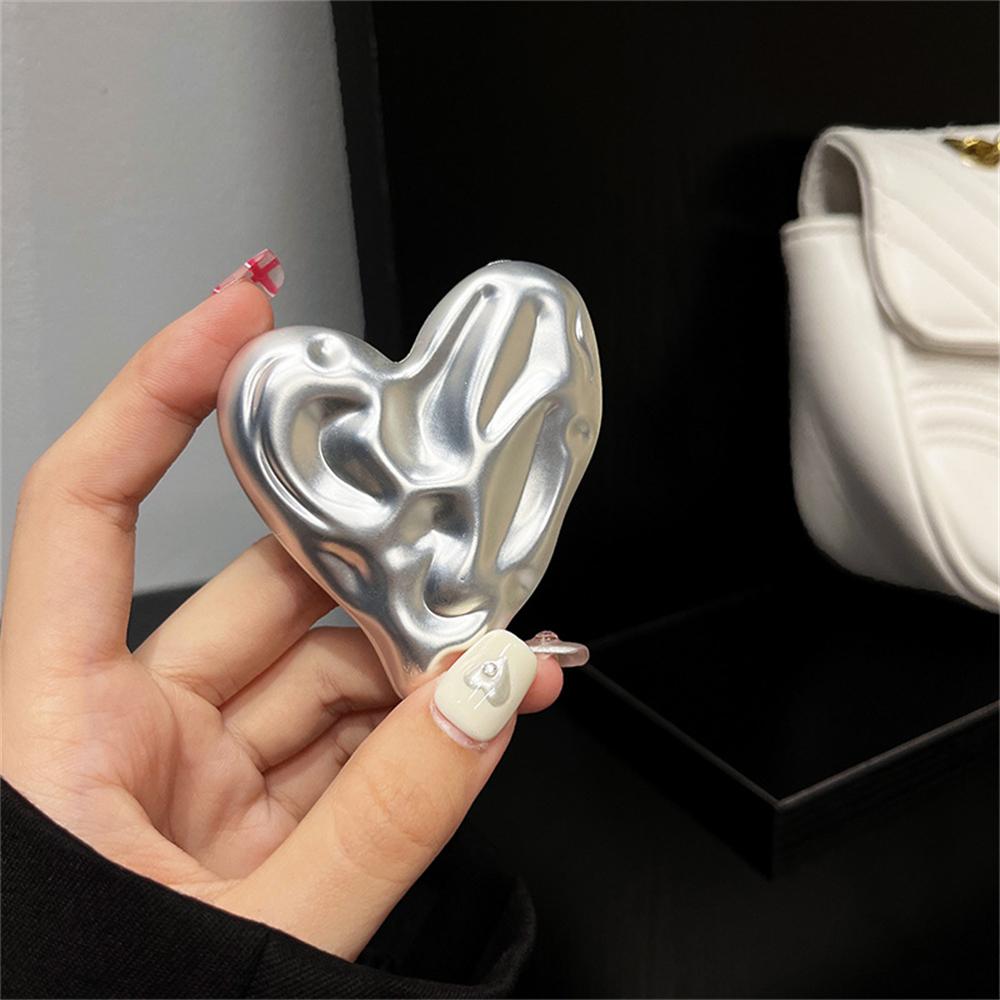 

Korean Metal Love Heart Grip Tok Griptok Finger Holder Ring For iPhone Samsung Accessories Trendy Holder Stand Griptok