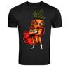 Superhero Carrot With Cape Vegetable Cartoon Graphic T-Shirt