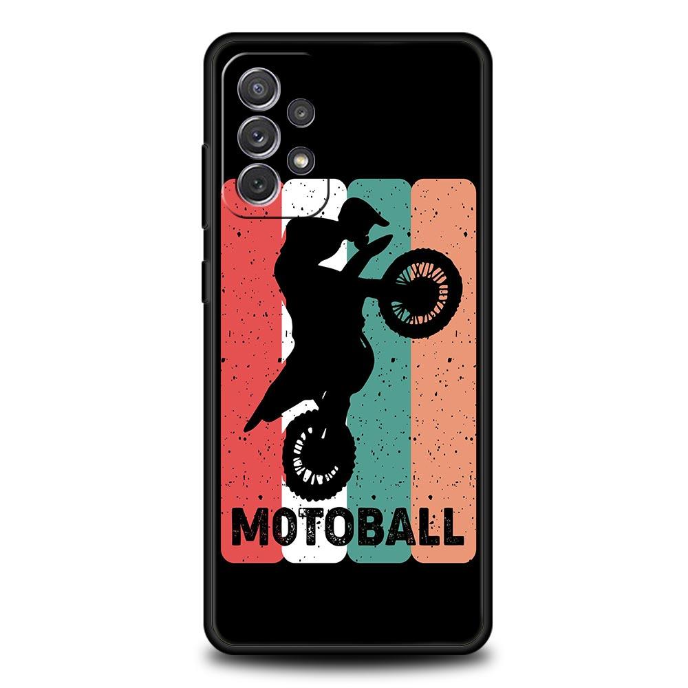 Husă sport pentru motociclete Moto Cross pentru Samsung Galaxy A51 A71 A21S A12 A11 A31 A52 A41 A32 A01 A23 A33 A53 A73 A03S A13 5G
