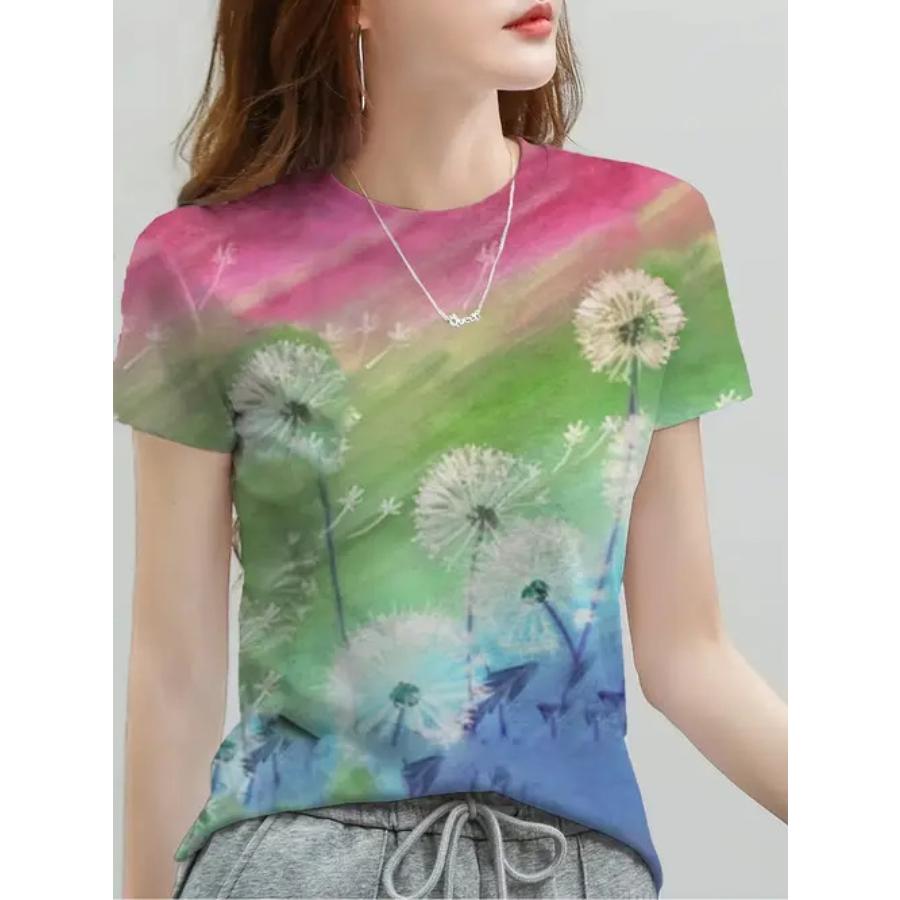 Men T-Shirt Women Tees 3D Print Short Sleeve Comfortable Sportwear T Shirts