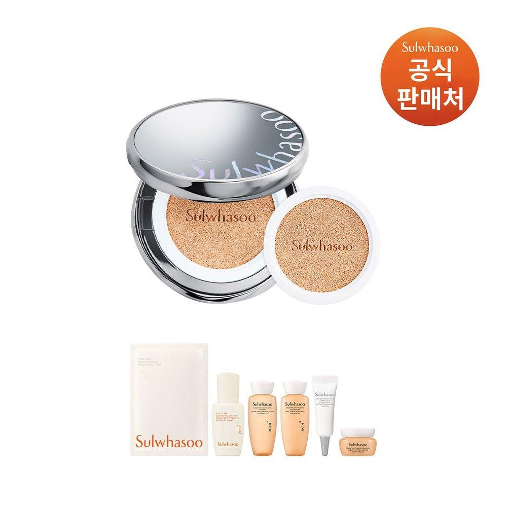 Sulwhasoo [Общий] Совершенствующая кушон-пудра 15 г Основной продукт + 15 г Сменный блок SPF50+ 25N1