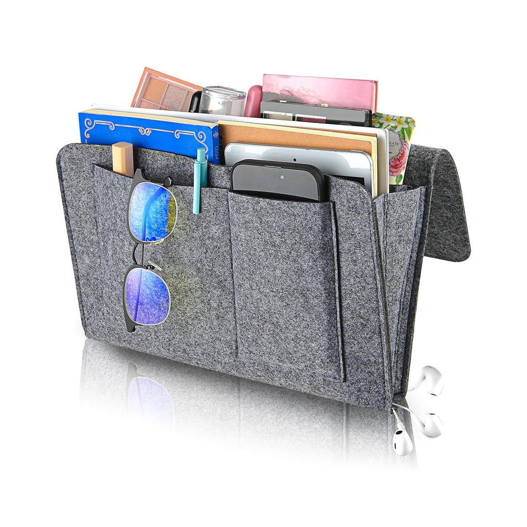 New Bedside Storage Bag Hanging Bed Organizer Portable Felt Storage Bag Storage Bag
