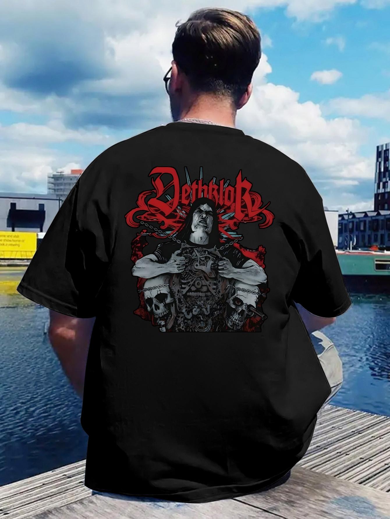 

Retro Rock Band Print T-shirt S