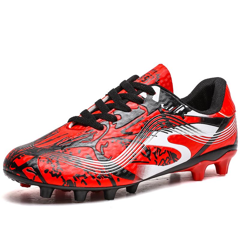 Children Soccer Shoes FG/TF Training Football Shoes Comfortable Original Society Football Boot Competition Soccer Shoes for Kids