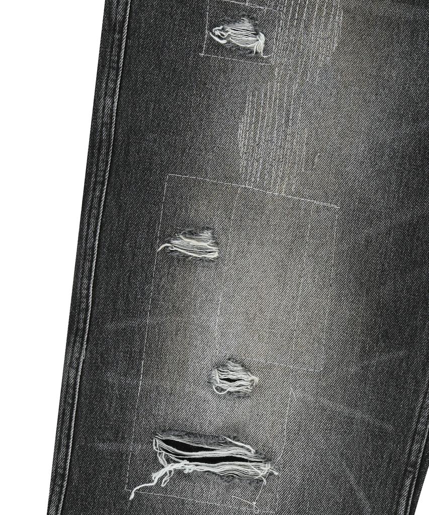 ENDOOR Archive Repair Denim Pants (Black)