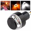 12V CNC Turn Signals Motorcycle LED Handle Bar End Blinker For 22mm Handlebar Signal Light Flashing For Handle