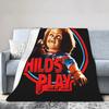 Horror C-chucky Flannel Throw Blanket Super Soft Cozy Bedding Sofa Cover Home Decor Gift Teens Boys Girls Kids