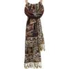 2024 Retro Ethnic Tassel Long Shawl Scarf for Women - Autumn/Winter Fashion Neck Warmer