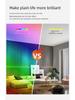 Smart RGB Ceiling Light with Dimming & Color Temp Adjustment - Tuya App & Bluetooth Voice Control