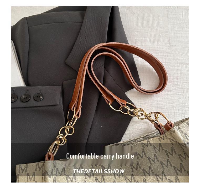 Retro Large Capacity Women’s Underarm Shoulder Bag - 2025 Summer Trend Commuting Tote Handbag