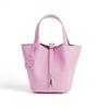 bag women's first layer cowhide vegetable basket bag versatile bucket bag genuine leather women's bag feeling handbag
