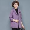 XUEXI Women's Mid-Aged Plus Size Spring Autumn Jacket
