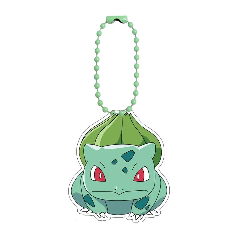 

Pokemon Bulbasaur Squirtle Charmander Self-Control Acrylic Cartoon Key Buckle Pendant Anime Classics Game Collection Gift Toys