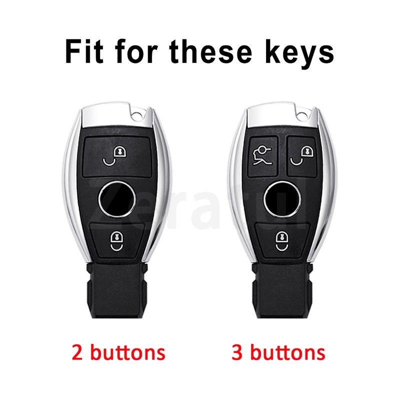 Shell Fob Fashion Tpu Car Key Case Cover For Mercedes Benz A B C E Class Gls Gla Glk Glc Cls Cla Amg W204 W205 W212 W463 W176
