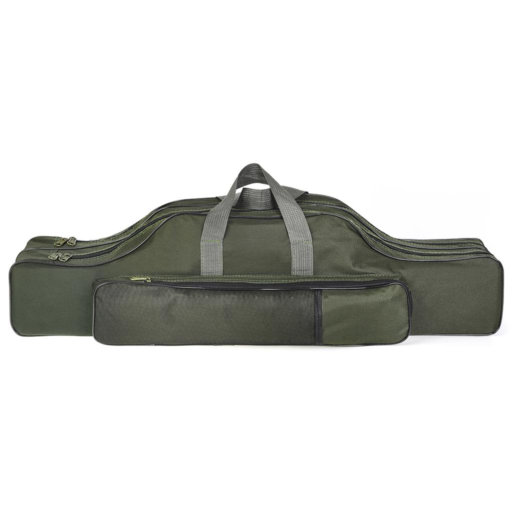 Lixada 190cm Fishing Bag Portable Folding Fishing Rod Reel Bag Fishing Pole Gear Tackle Tool Carry Case Carrier Travel