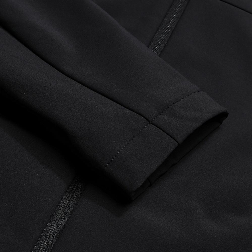 Fila Fleece Lined Warm Fashionable Simple Classic Basic Sports Casual Versatile Comfortable Hooded Woven Jacket Men Jackets F61M543701FBK