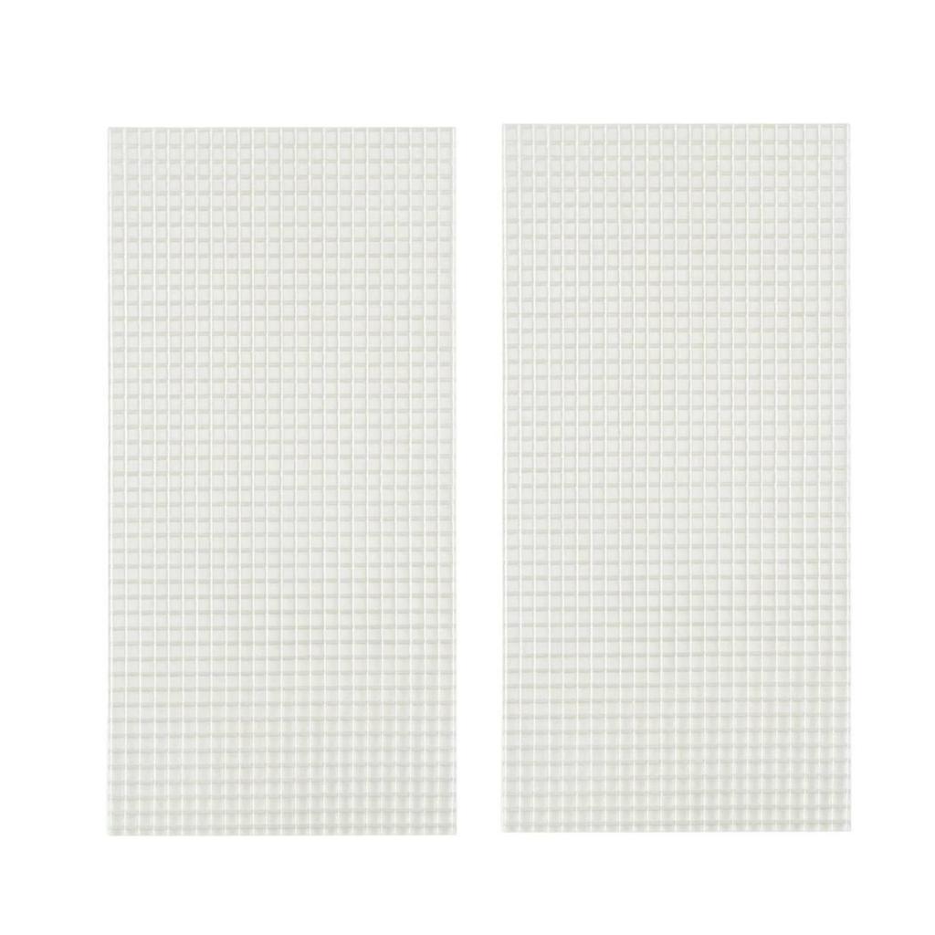 2 Pieces Fiberglass Tessellation Mesh Flexible Tile