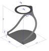 Rondo MISERU Coffee Dripper Stand Black (Single Item)